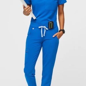 FIGS Women’s Royal Blue Zamora - Jogger Scrub Pants size M